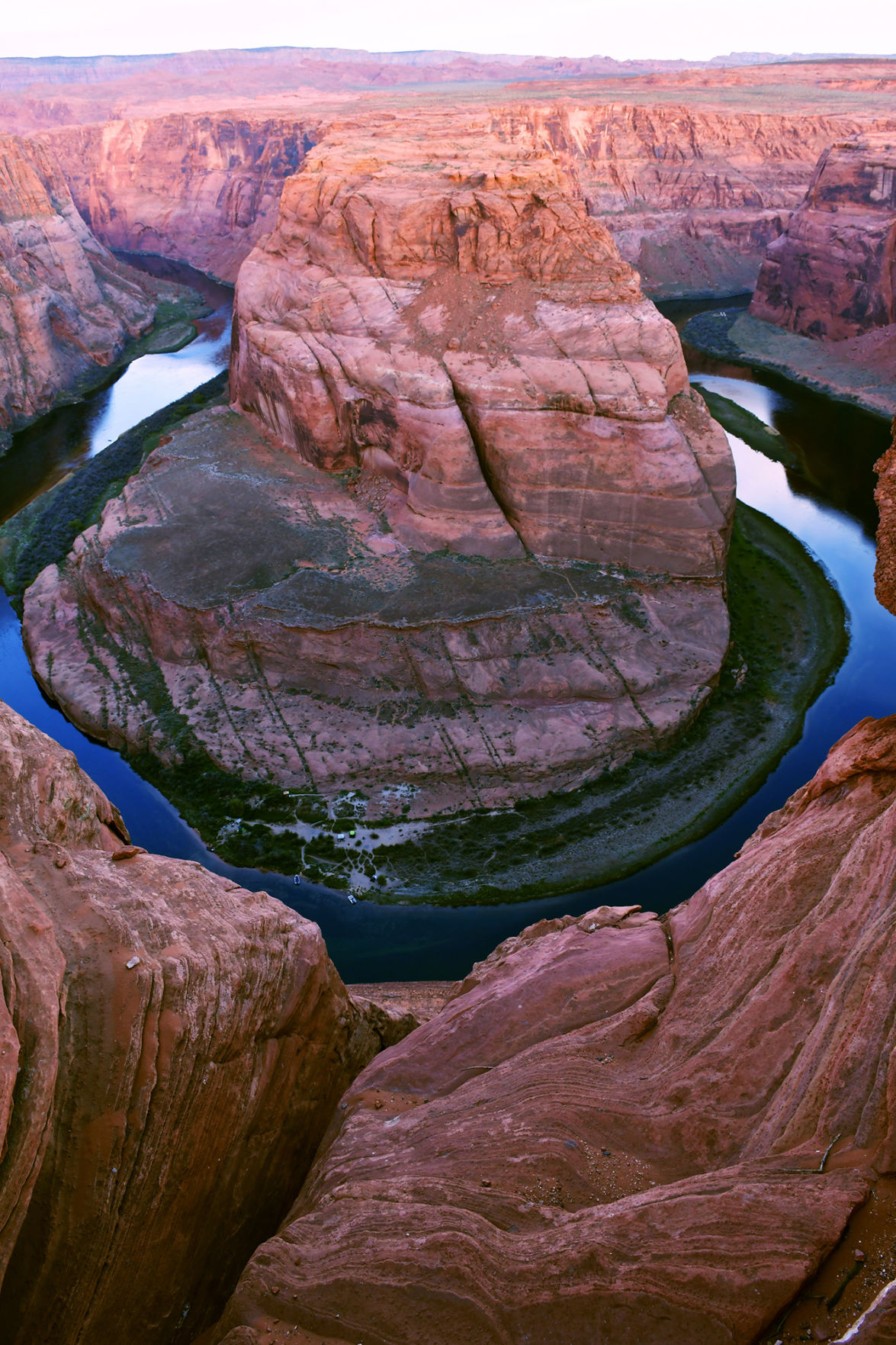 The Colorado River's Horseshoe Bend is part of Glen Canyon National Recreation Area, outside Page, Ariz.
